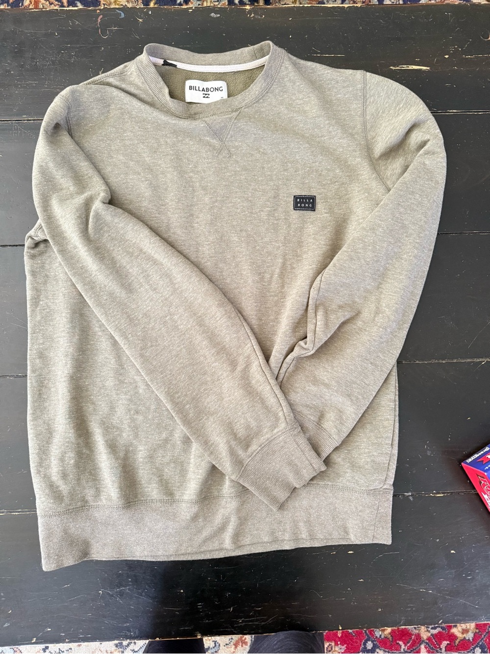 Billabong Men's Crewneck Sweater in Heather Olive